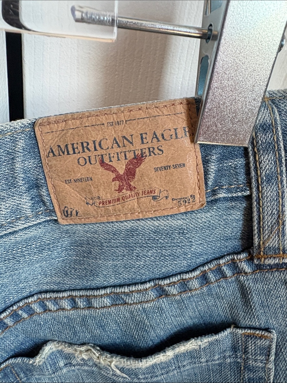 American Eagle Vintage Y2K Hipster Low Rise Bootcut Jeans - 14 Short/Petite NWT - Picture 5 of 16